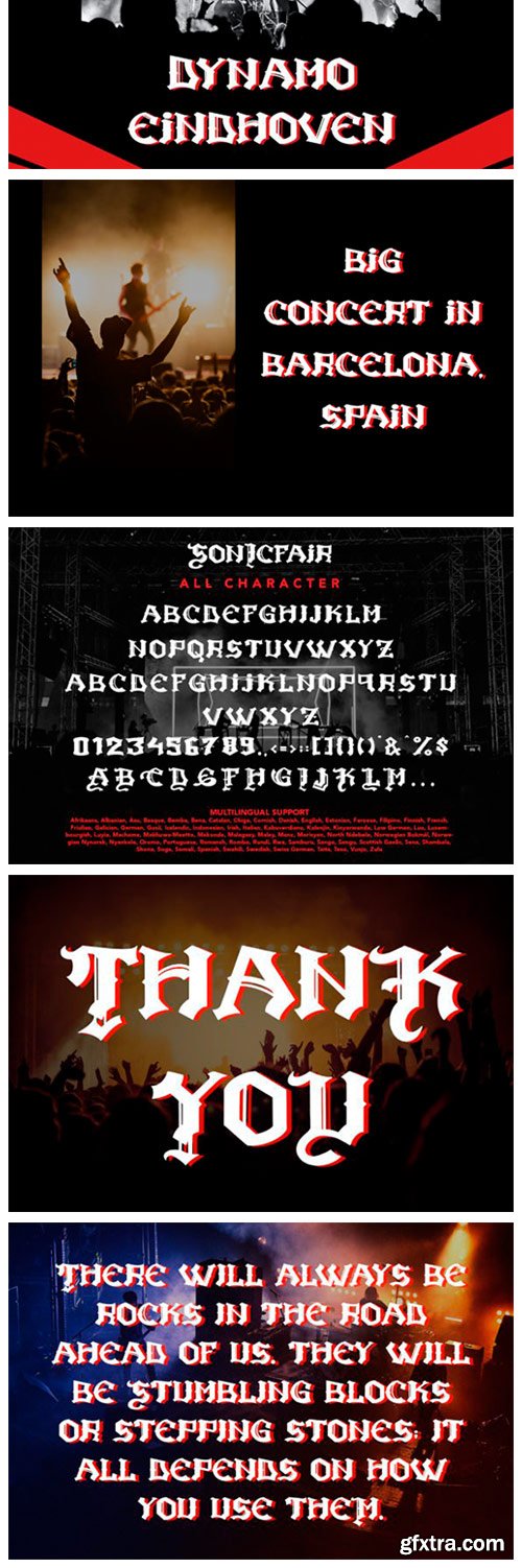 Sonicfair Font Sonicfair Font