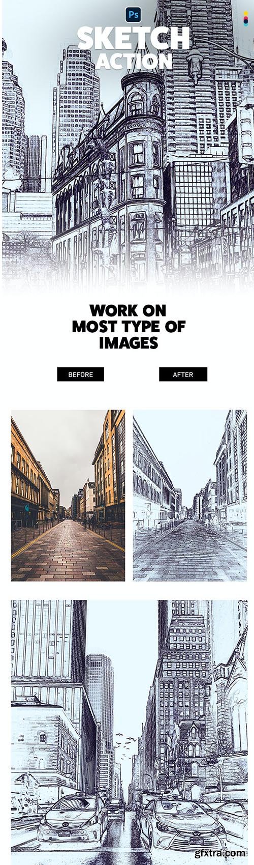 GraphicRiver - Sketch Effect Action 31727074 GraphicRiver - Sketch Effect Action 31727074