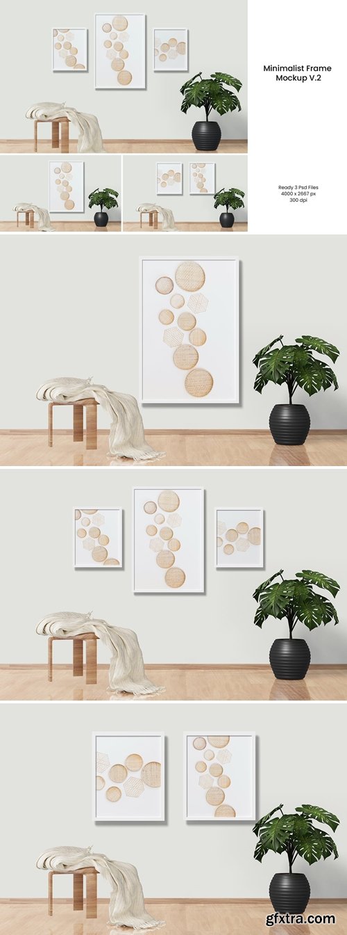 Minimalist Frame Mockups V.2