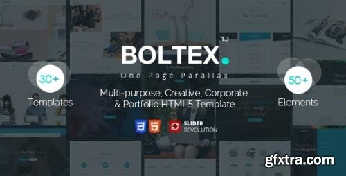ThemeForest - Boltex v1.3 - One Page Parallax - 22276835