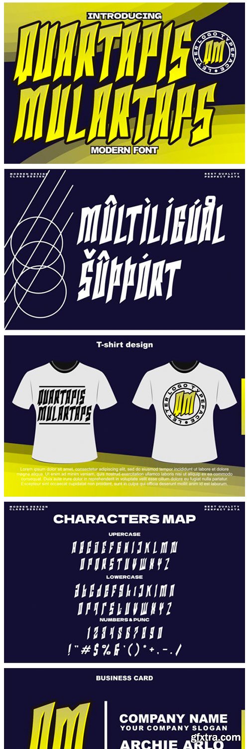 Quartapis Mulartaps Font Quartapis Mulartaps Font