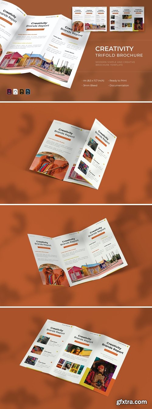 Creativity Brand | Trifold Brochure