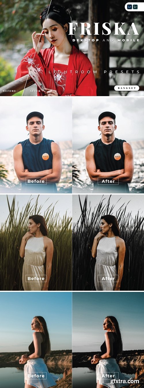 Friska Desktop and Mobile Lightroom Preset