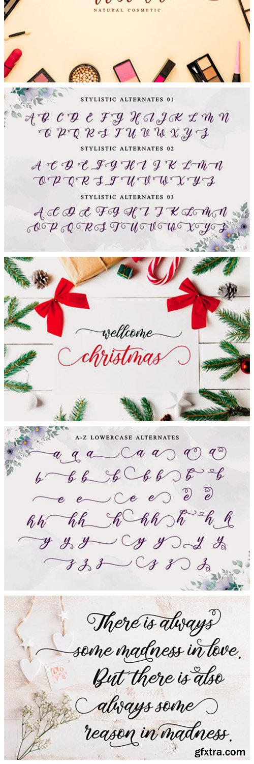 Beauty Magnolia Font Beauty Magnolia Font