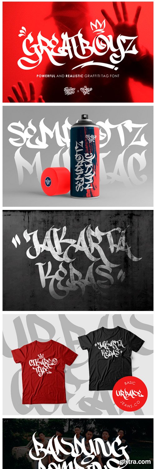 Greatboyz Font Greatboyz Font