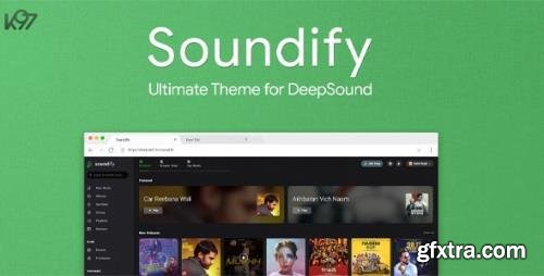 CodeCanyon - Soundify v1.3.5 - The Ultimate DeepSound Theme - 26271175 CodeCanyon - Soundify v1.3.5 - The Ultimate DeepSound Theme - 26271175