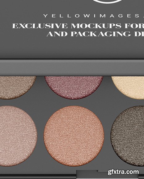Eyeshadow Palette Mockup 84770