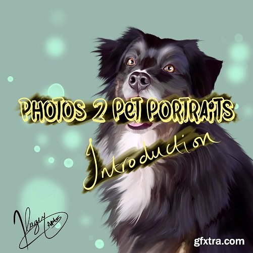 Learn how to turn pet photos into pet portraits in Procreate