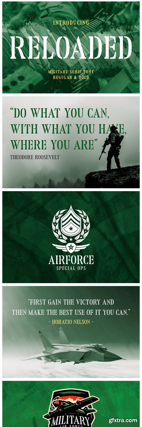 Reloaded Font Reloaded Font