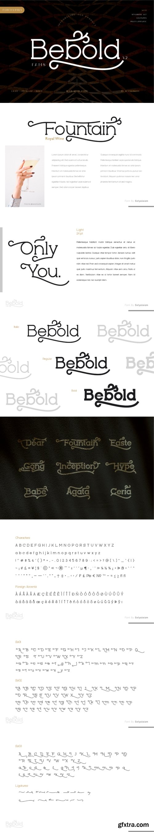 Bebold Font