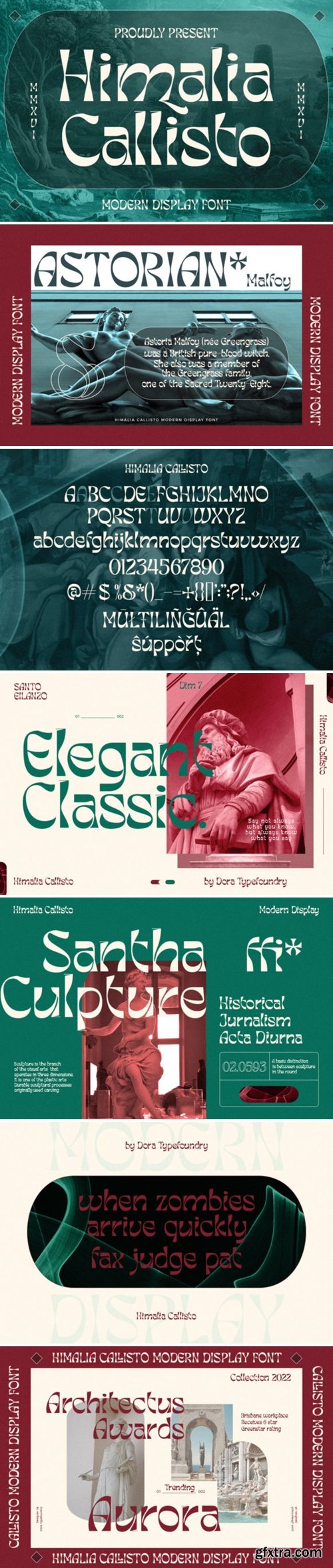 Himalia Callisto Font