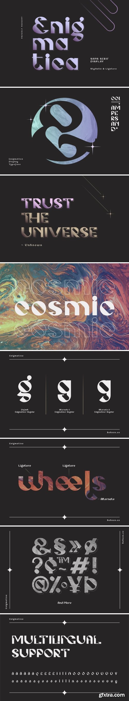 Enigmatica Font