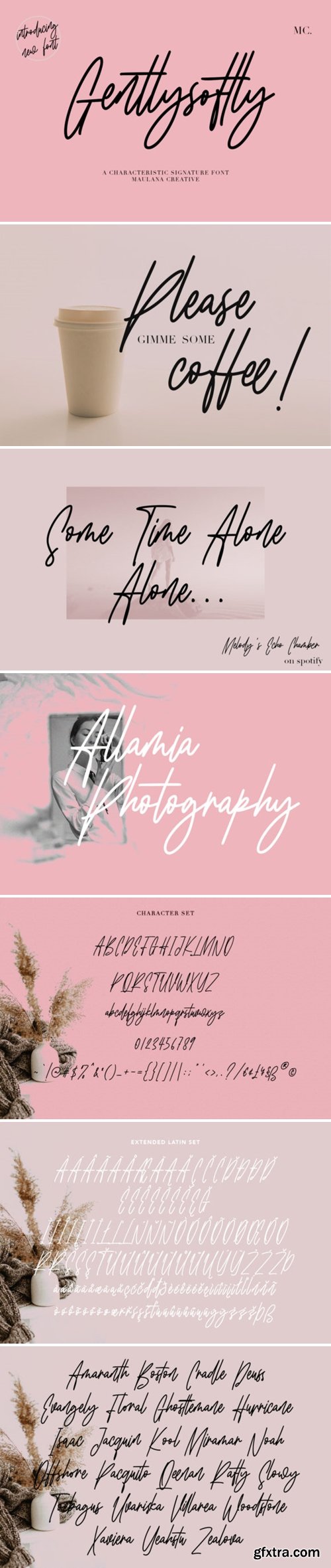 Gentlysoftly Font