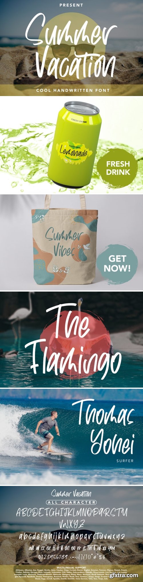 Summer Vacation Font