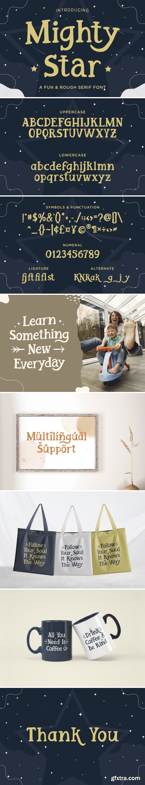Mighty Star Font