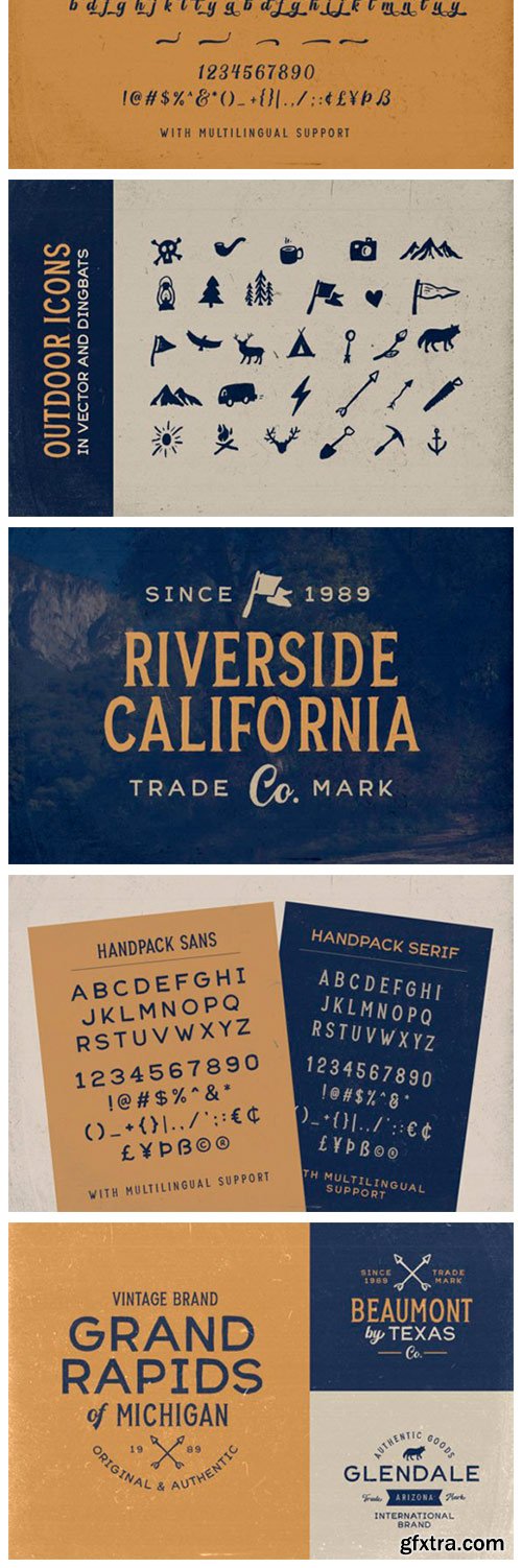 Handpack Font Handpack Font