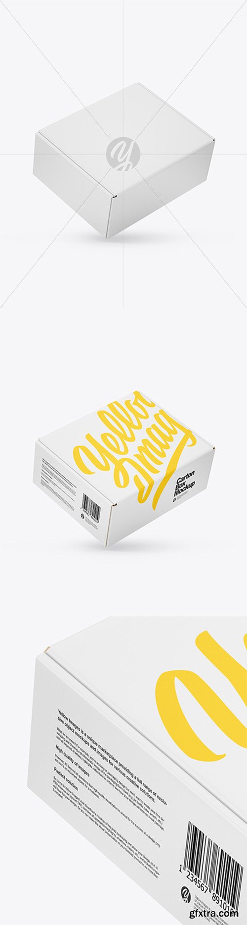 Paper Box Mockup 47479