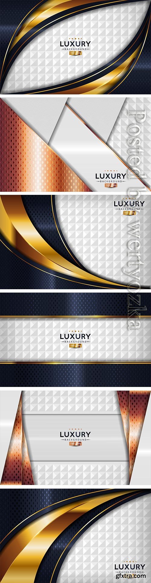 Dark navy and textured white luxury abstract vector background Dark navy and textured white luxury abstract vector background