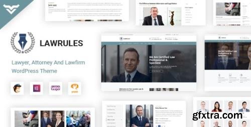 ThemeForest - Lawrules v1.3 - Lawyer WordPress Theme - 24400458