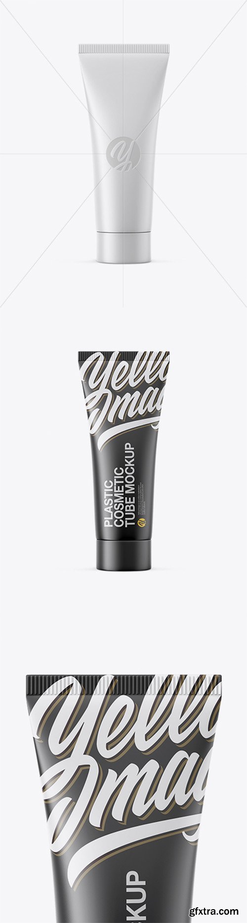Matte Plastic Cosmetic Tube Mockup 32458 Matte Plastic Cosmetic Tube Mockup 32458