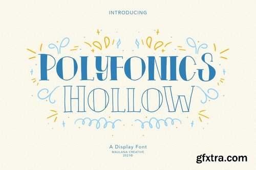 Polyfonics Display Font