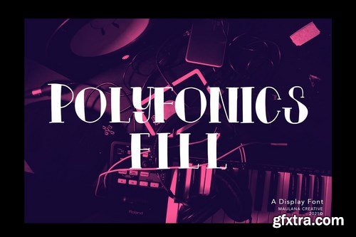 Polyfonics Display Font