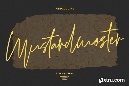 Mustardmoster Script Font