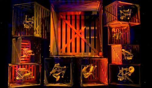 Videohive - music instruments in wooden box - 32791964 - 32791964