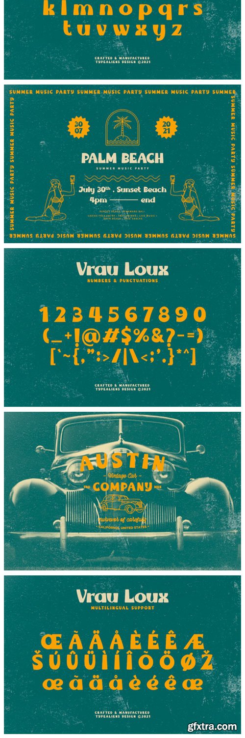 Vrau Loux Font Vrau Loux Font