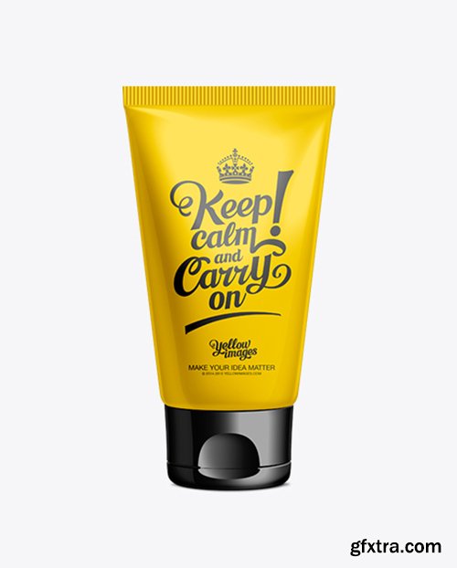 White Plastic Cosmetic Tube With Cap - 50ml 10318 White Plastic Cosmetic Tube With Cap - 50ml 10318