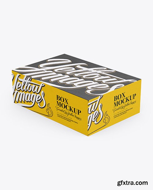 Large Carton Gift Box Mockup 11805 Large Carton Gift Box Mockup 11805