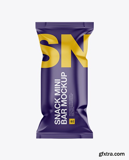 Matte Snack Bar Mockup 16316
