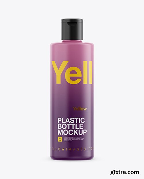 Matte Plastic Bottle Mockup 17824