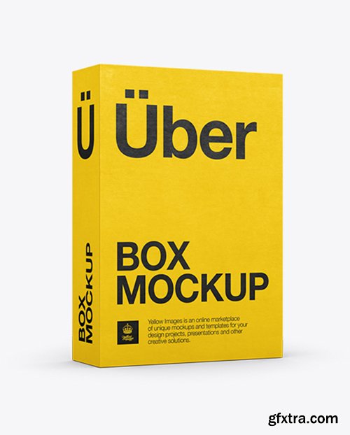 Cereal Box Mockup - 25° Angle Front View (Eye-Level Shot) 10743