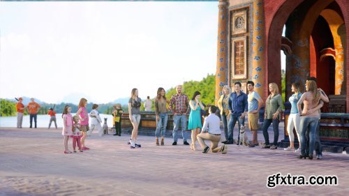 People 3d Models Collection 05