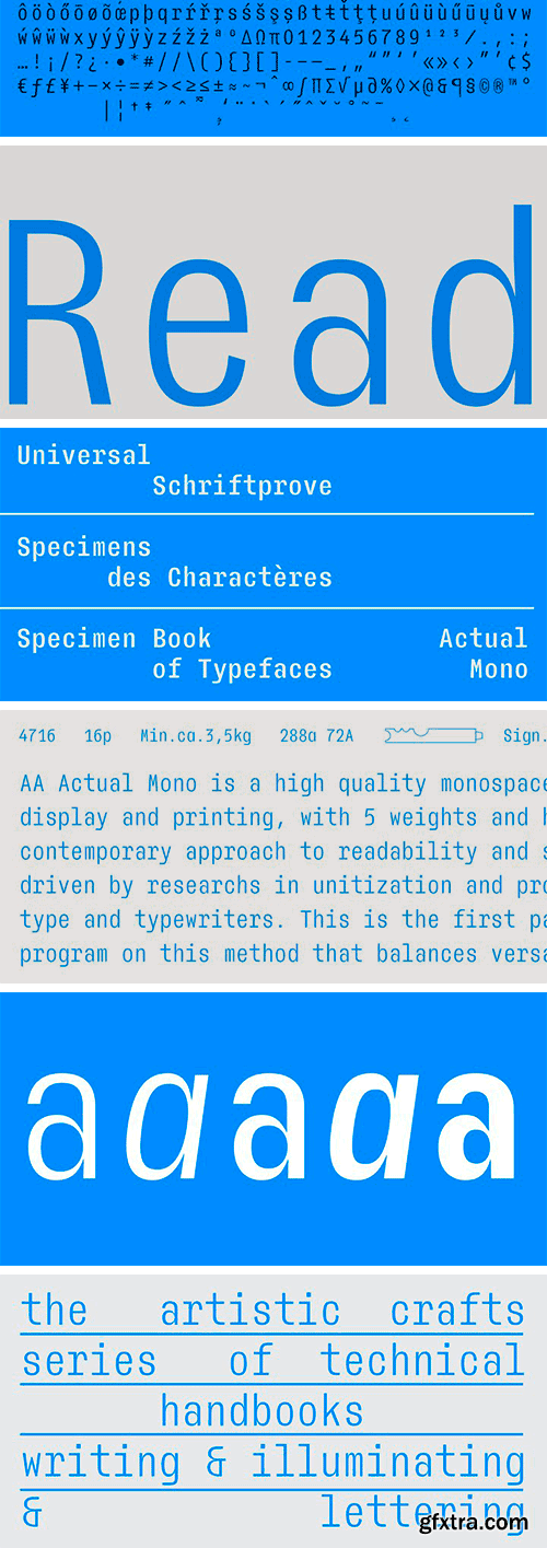 Actual Mono Font Family Actual Mono Font Family