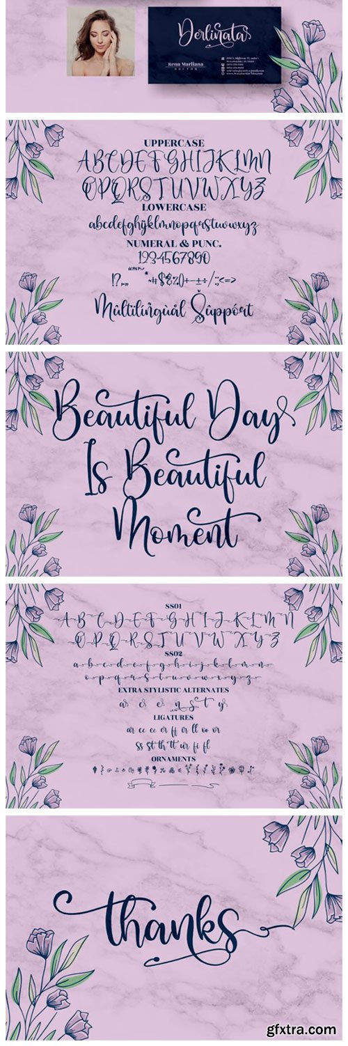 Delisha Glande Font Delisha Glande Font