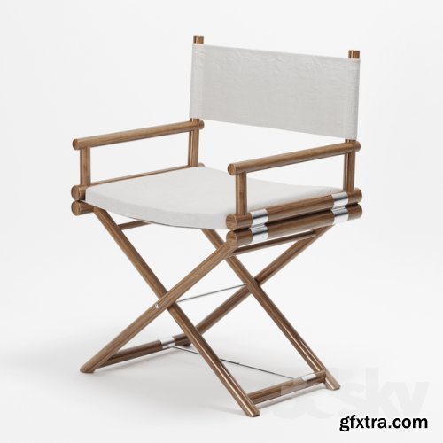 Braid MAXIM Director Chair 3D model