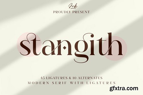 stangith - Modern Display Serif