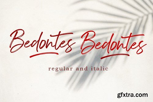 Bedontes - Handwritten Brush