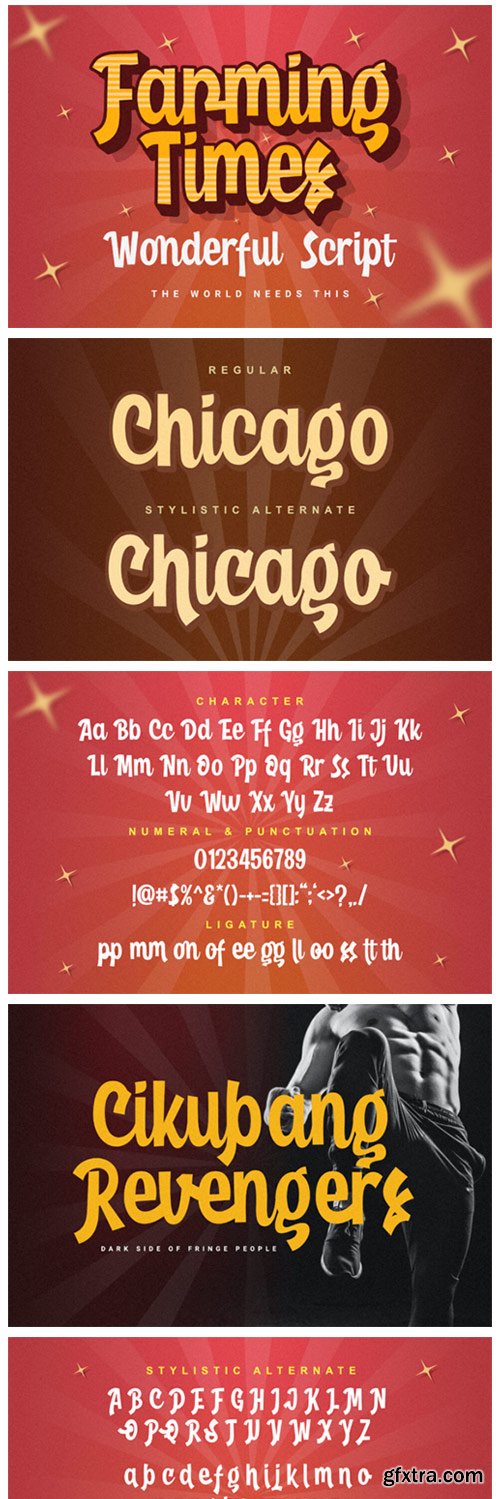 Farming Times Font Farming Times Font