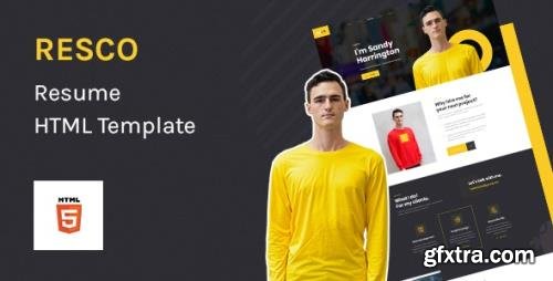 ThemeForest - Resco v1.0 - Resume HTML5 Template - 32339066 ThemeForest - Resco v1.0 - Resume HTML5 Template - 32339066