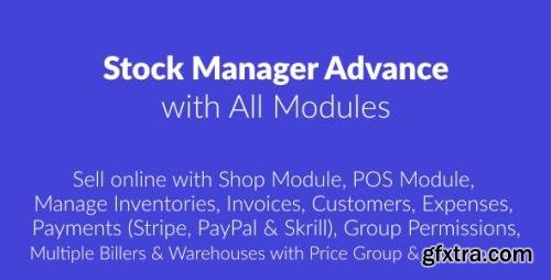 CodeCanyon - Stock Manager Advance with All Modules v3.4.47 - 23045302 - NULLED