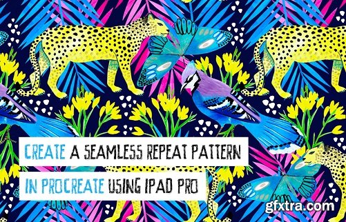 Create a Seamless Repeat Pattern in Procreate for iPad Pro