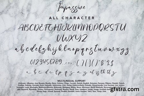Impassive - Beauty Script Font