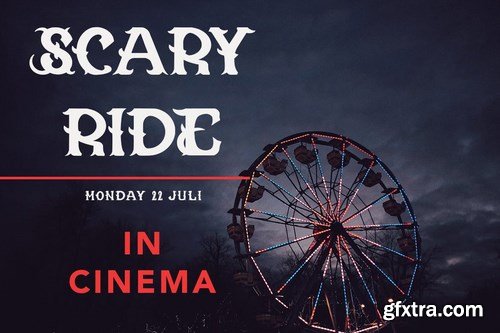 Biohazard - Blackletter Font