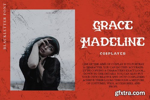 Biohazard - Blackletter Font