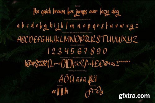 Faulime Modern Display Font