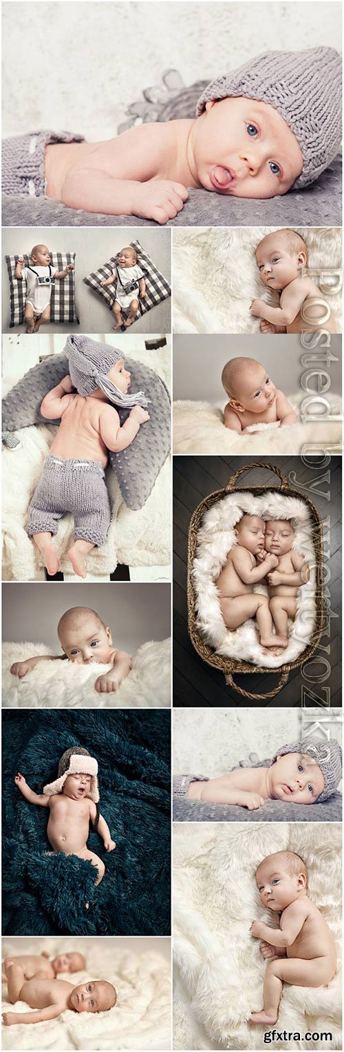 Beautiful photo session of newborn babies stock photo Beautiful photo session of newborn babies stock photo