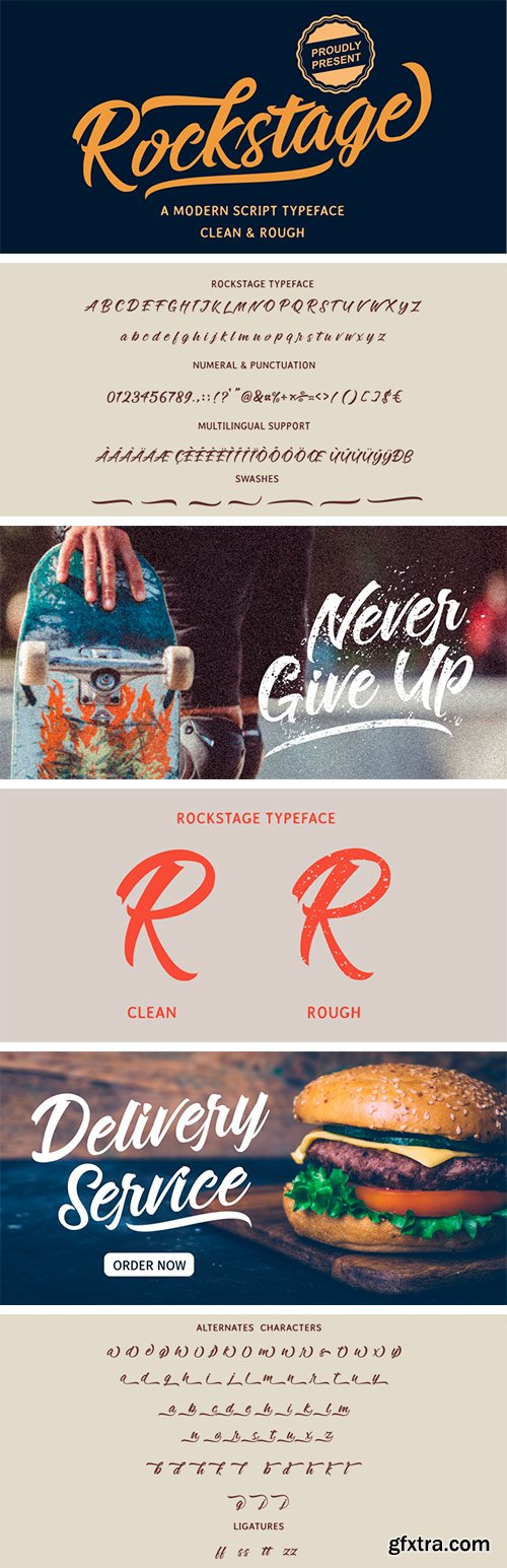 Rockstage Font Family Rockstage Font Family
